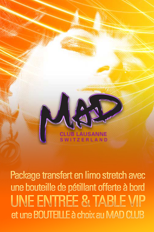 Mad club lausanne en limousine