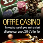 Transfert au Casino en Limousine