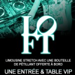 Table + entrée pour le Loft Club de Lausanne