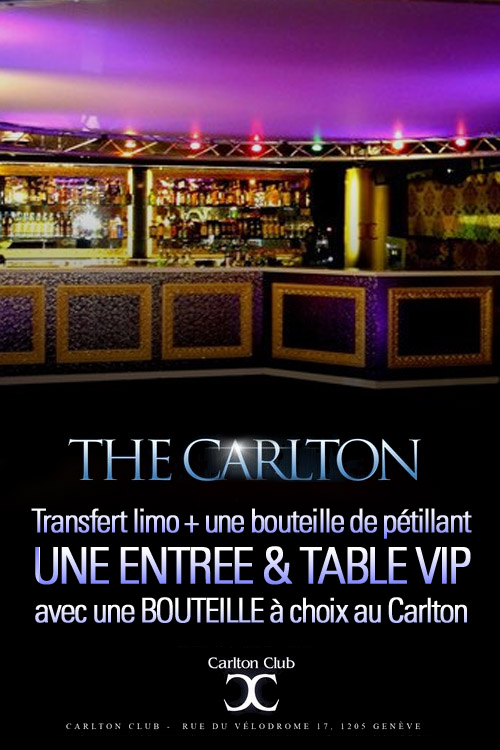 Carlton club genève en limousine